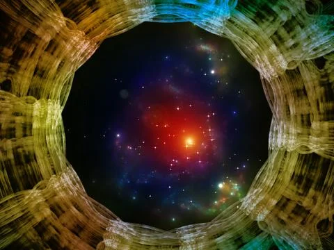 Paradigm of Circular Destination Stock Illustration