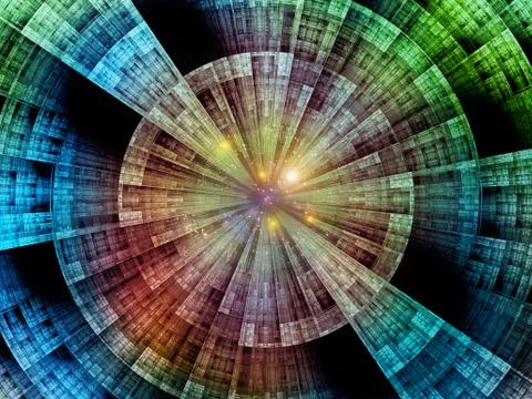 Paradigm of Circular Destination Stock Illustration