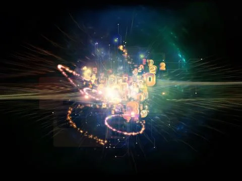 Paradigm of Cloud Technology Stock Illustration