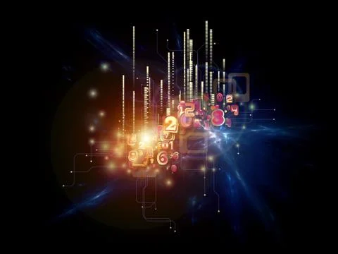 Paradigm of Cloud Technology Stock Illustration