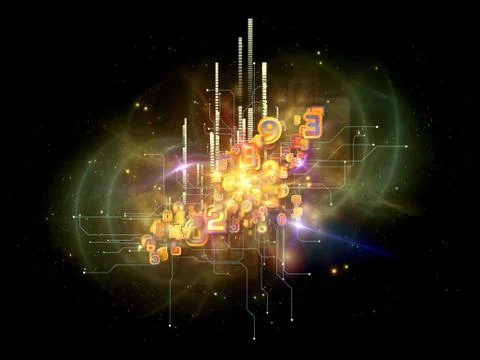 Paradigm of Cloud Technology Stock Illustration