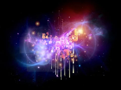 Paradigm of Cloud Technology Stock Illustration