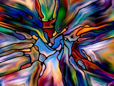 Paradigm of Color Stock Illustration