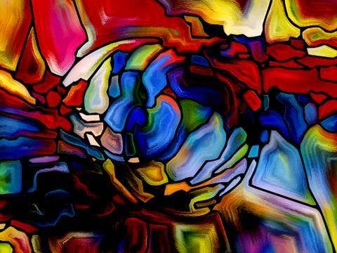 Paradigm of Color Stock Illustration