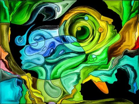 Paradigm of Communication Illustrazione stock