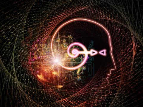 Paradigm of Consciousness Stock Illustration