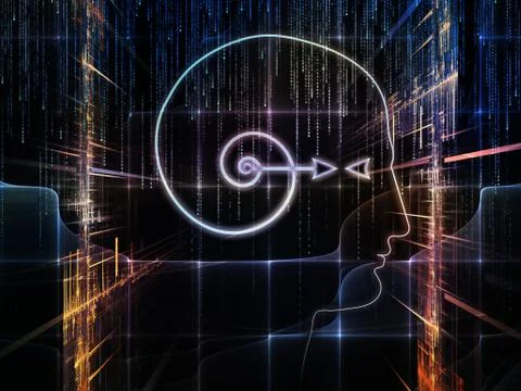 Paradigm of Consciousness 스톡 일러스트