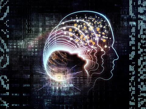 Paradigm of Consciousness Stock Illustration