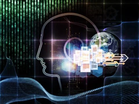 Paradigm of Consciousness Stock Illustration