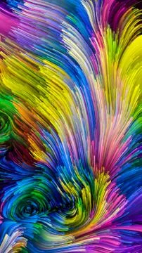 Paradigm of Digital Paint Stock Illustration