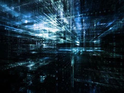 Paradigm of Digital World Free Stock Illustration