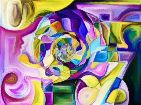 Paradigm of Division Stock Illustration