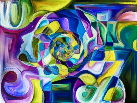 Paradigm of Division Stock Illustration