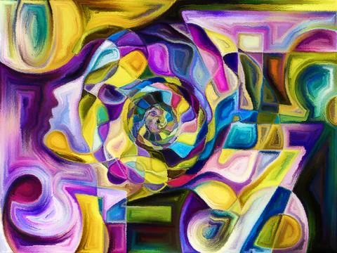 Paradigm of Division Stock Illustration