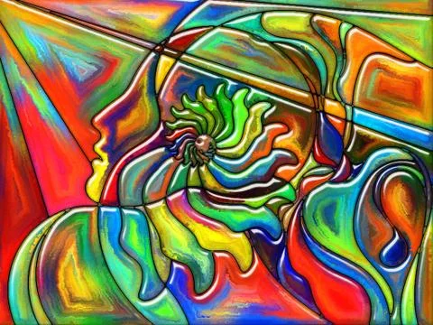 Paradigm of Division Illustrazione stock