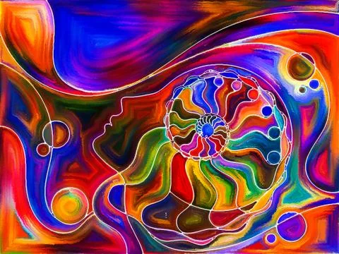 Paradigm of Division Illustrazione stock