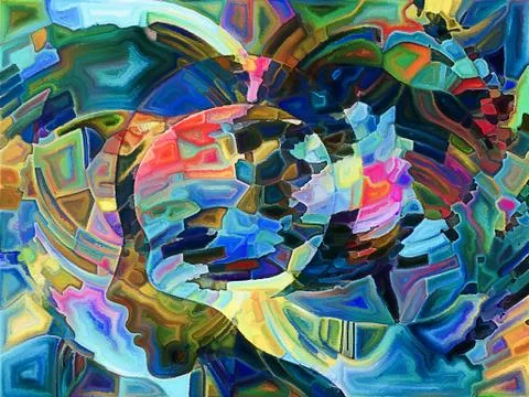 Paradigm of Division Stock Illustration