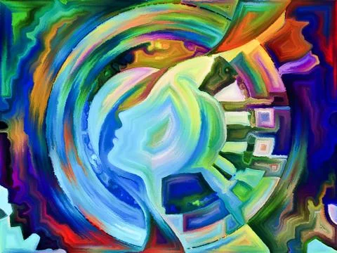 Paradigm of Division Illustrazione stock