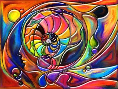 Paradigm of Division Stock Illustration