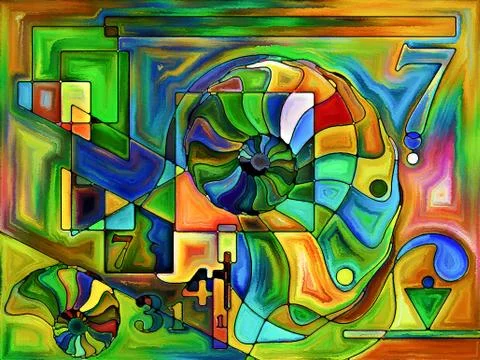 Paradigm of Division Stock Illustration