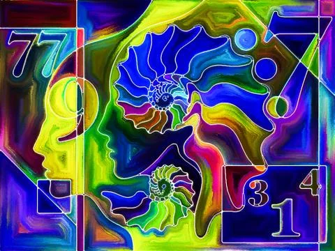 Paradigm of Division Ilustración de archivo