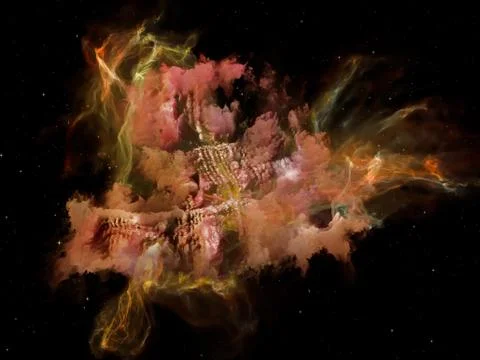 Paradigm of Dream Space Illustrazione stock