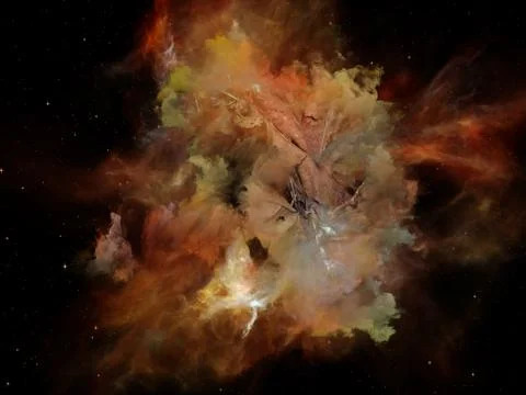 Paradigm of Dream Space Illustrazione stock