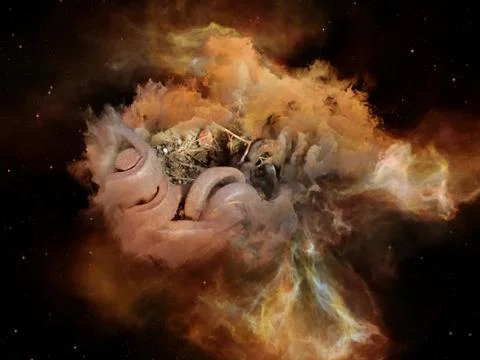 Paradigm of Dream Space Stock Illustration