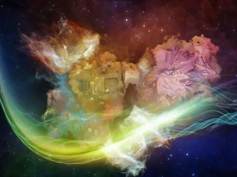 Paradigm of Dream Space Illustrazione stock