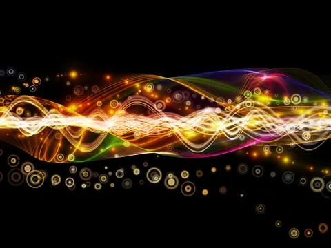 Paradigm of Dynamic Network Stock Illustration