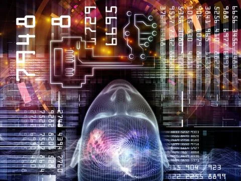 Paradigm of Encryption 库存插图