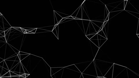 Paradigm geometric shape animation motion shifts Stock Footage 161143376