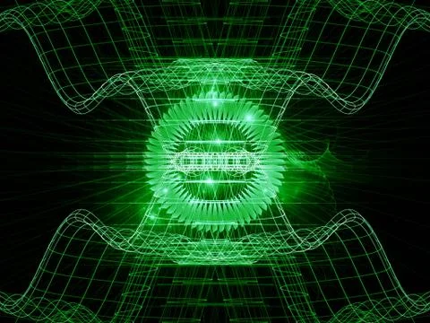 Paradigm of Geometry Illustrazione stock