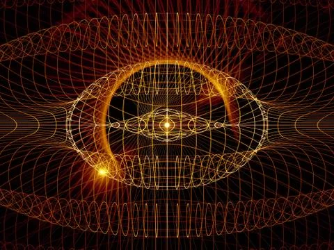 Paradigm of Geometry Illustrazione stock