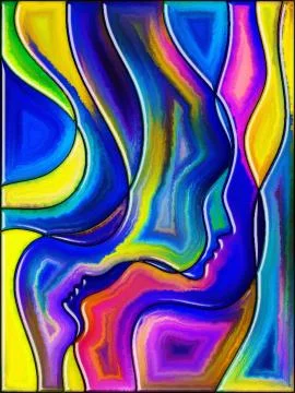 Paradigm of Glass Illustrazione stock