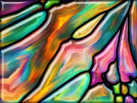 Paradigm of Glass Illustrazione stock