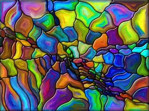 Paradigm of Glass Stock Illustration