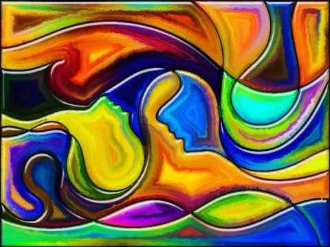 Paradigm of Glass 库存插图
