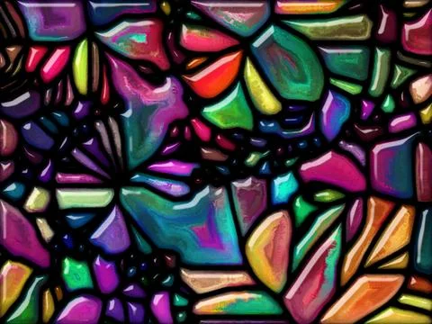 Paradigm of Glass Illustrazione stock