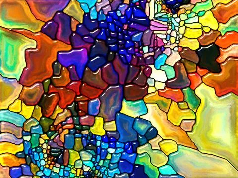 Paradigm of Glass Stock Illustration