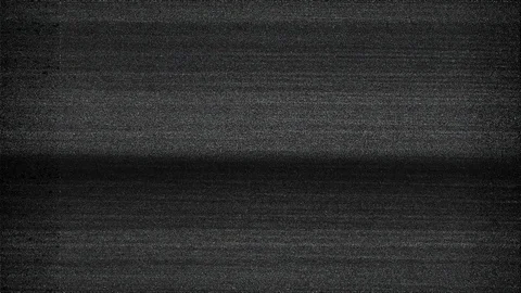Paradigm Glitch TV Static Noise Distorted Signal Problems Stock Footage 107412271
