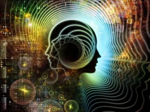 Paradigm of Human Mind Stock Illustration