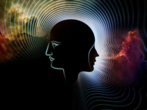 Paradigm of Human Mind Illustrazione stock