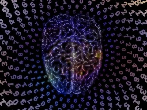 Paradigm of Human Technology Stock Illustration