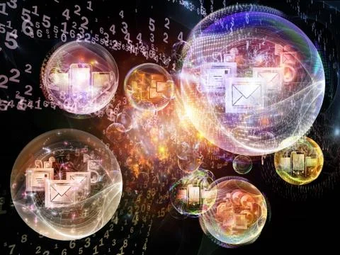 Paradigm of Information Illustrazione stock