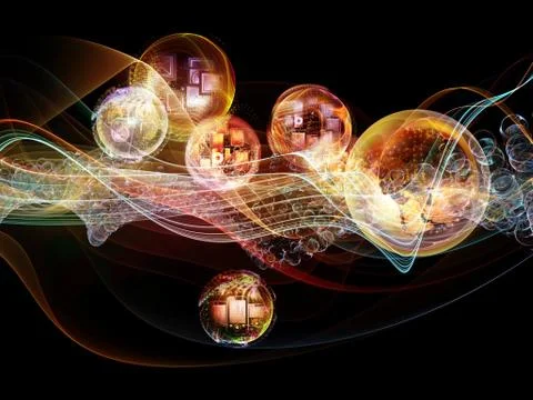 Paradigm of Information Stock Illustration