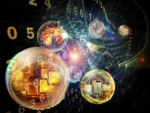 Paradigm of Information Illustrazione stock