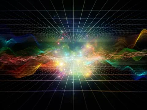 Paradigm of Information Stream Stock Illustration