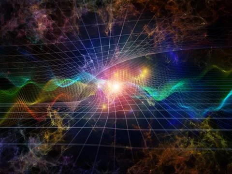 Paradigm of Information Stream Stock Illustration