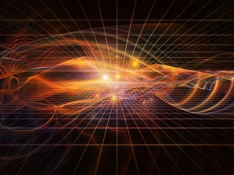 Paradigm of Information Stream Stock Illustration